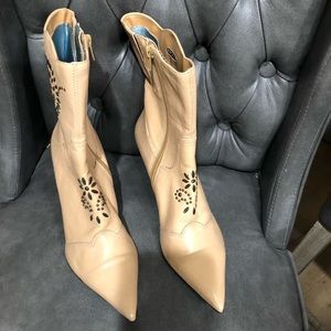 Bronx Leather Boots, Size 38.